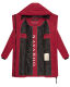 Navahoo Zuckertatze XIV Damen Winterjacke Dark Red Größe XL - Gr. 42