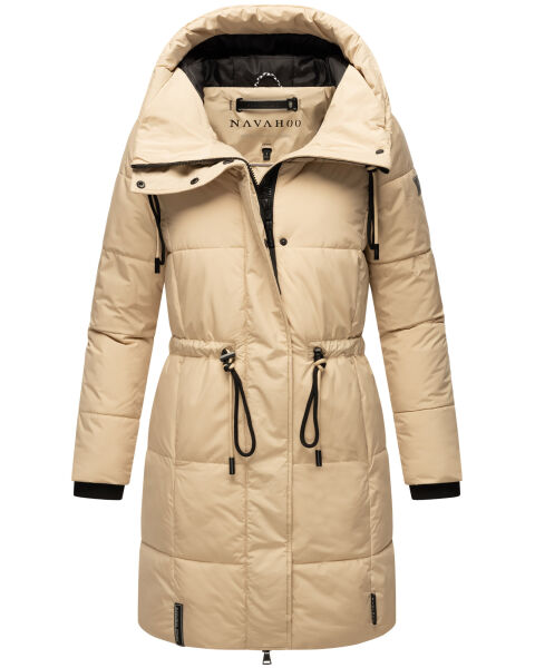 Navahoo Zuckertatze XIV ladies winter jacket Beige Größe XS - Gr. 34