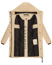 Navahoo Zuckertatze XIV ladies winter jacket Beige Größe XS - Gr. 34