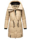 Navahoo Zuckertatze XIV ladies winter jacket Beige Größe XS - Gr. 34