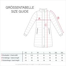 Navahoo Hingucker XIV Damen Winterjacke Schwarz Größe M - Gr. 38