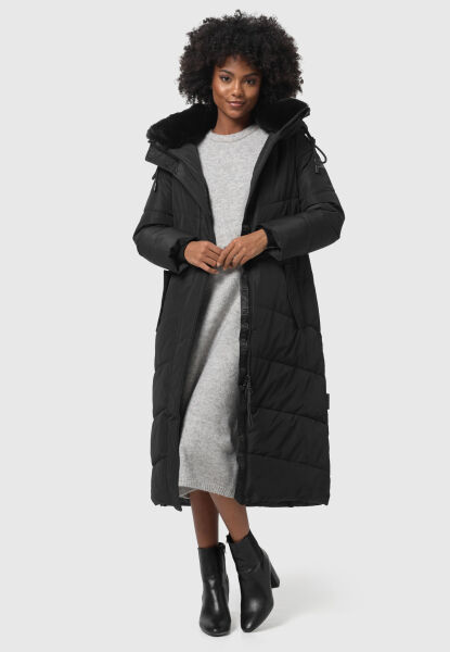 Navahoo Hingucker XIV Damen Winterjacke Schwarz Größe L - Gr. 40