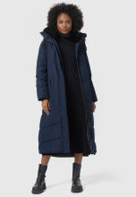 Navahoo Hingucker XIV Damen Winterjacke Navy Größe XS - Gr. 34