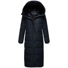 Navahoo Hingucker XIV Damen Winterjacke Navy Gr&ouml;&szlig;e M - Gr. 38