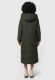Navahoo Hingucker XIV ladies winter jacket Dark Olive Größe XS - Gr. 34