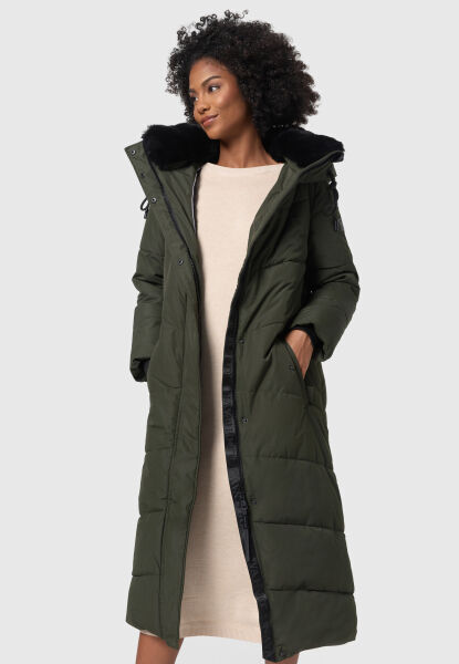 Navahoo Hingucker XIV ladies winter jacket Dark Olive Größe XXL - Gr. 44
