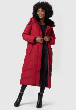 Navahoo Hingucker XIV ladies winter jacket Dark Red...
