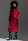 Navahoo Hingucker XIV ladies winter jacket Dark Red Größe M - Gr. 38