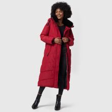 Navahoo Hingucker XIV Damen Winterjacke Dark Red Gr&ouml;&szlig;e L - Gr. 40