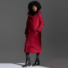 Navahoo Hingucker XIV Damen Winterjacke Dark Red Gr&ouml;&szlig;e L - Gr. 40