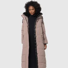 Navahoo Hingucker XIV ladies winter jacket Taupe Grey Größe XS - Gr. 34