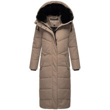 Navahoo Hingucker XIV ladies winter jacket Taupe Grey Größe XS - Gr. 34