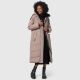 Navahoo Hingucker XIV ladies winter jacket Taupe Grey Größe XS - Gr. 34