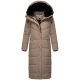 Navahoo Hingucker XIV ladies winter jacket Taupe Grey Größe XS - Gr. 34