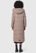 Navahoo Hingucker XIV ladies winter jacket Taupe Grey Größe M - Gr. 38