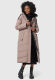 Navahoo Hingucker XIV ladies winter jacket Taupe Grey Größe M - Gr. 38