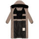 Navahoo Hingucker XIV Damen Winterjacke Taupe Grey Größe M - Gr. 38