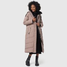 Navahoo Hingucker XIV Damen Winterjacke Taupe Grey Gr&ouml;&szlig;e L - Gr. 40