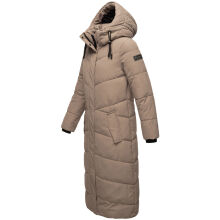 Navahoo Hingucker XIV Damen Winterjacke Taupe Grey Gr&ouml;&szlig;e L - Gr. 40