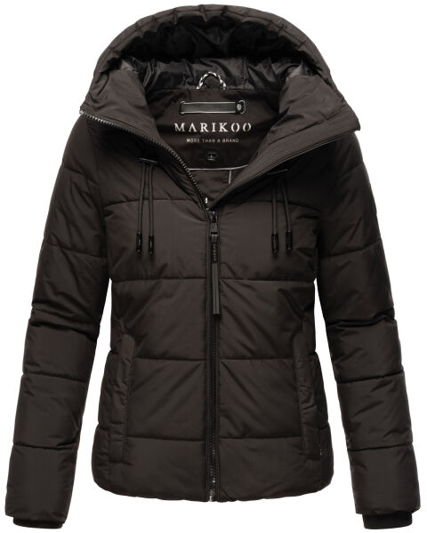 Marikoo Shimoaa XVI Damen Winter Steppjacke Schwarz Größe M - Gr. 38