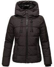 Marikoo Shimoaa XVI Damen Winter Steppjacke Schwarz Größe L - Gr. 40