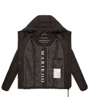 Marikoo Shimoaa XVI Damen Winter Steppjacke Schwarz Größe L - Gr. 40