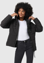 Marikoo Shimoaa XVI Damen Winter Steppjacke Schwarz Größe L - Gr. 40