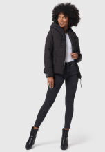 Marikoo Shimoaa XVI Damen Winter Steppjacke Schwarz Größe L - Gr. 40