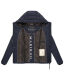 Marikoo Shimoaa XVI Damen Winter Steppjacke Navy Größe S - Gr. 36
