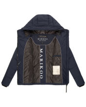 Marikoo Shimoaa XVI Damen Winter Steppjacke Navy Gr&ouml;&szlig;e L - Gr. 40