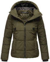 Marikoo Shimoaa XVI ladies winter quilted jacket Dark Olive Größe M - Gr. 38