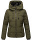 Marikoo Shimoaa XVI Damen Winter Steppjacke Dark Olive Größe XL - Gr. 42
