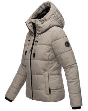 Marikoo Shimoaa XVI Damen Winter Steppjacke Grau Gr&ouml;&szlig;e L - Gr. 40