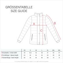 Marikoo Shimoaa XVI Damen Winter Steppjacke Grau Gr&ouml;&szlig;e L - Gr. 40