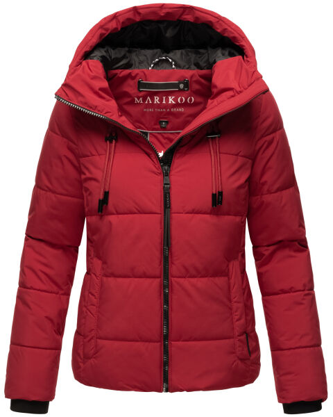 Marikoo Shimoaa XVI Damen Winter Steppjacke Dark Red Größe XS - Gr. 34