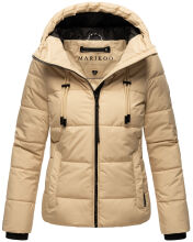 Marikoo Shimoaa XVI Damen Winter Steppjacke Beige Gr&ouml;&szlig;e L - Gr. 40