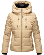 Marikoo Shimoaa XVI Damen Winter Steppjacke Beige Gr&ouml;&szlig;e L - Gr. 40