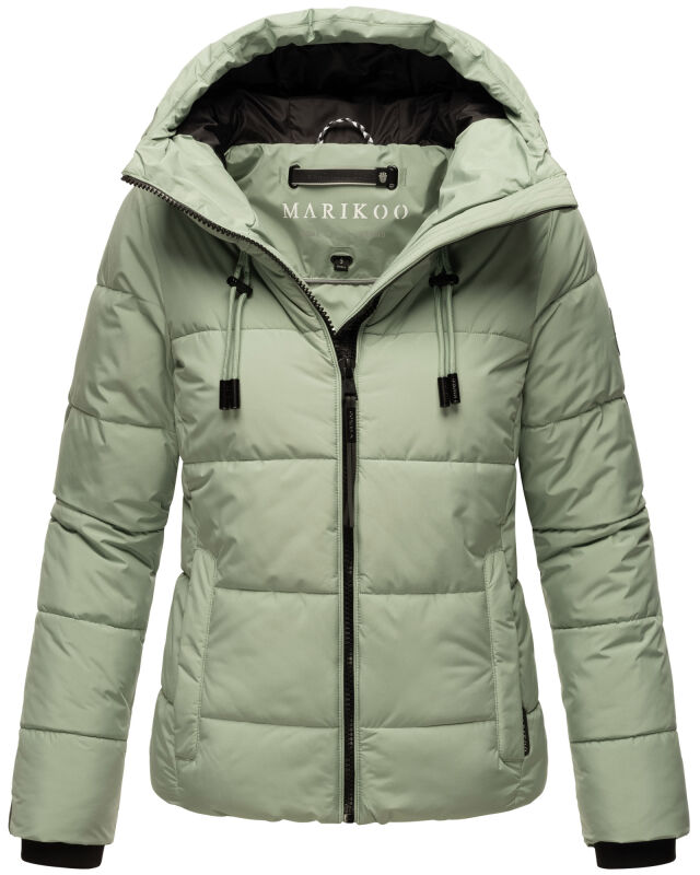 Marikoo Shimoaa XVI Damen Winter Steppjacke Smokey Mint Gr&ouml;&szlig;e S - Gr. 36