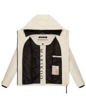 Marikoo Shimoaa XVI Damen Winter Steppjacke Off White Gr&ouml;&szlig;e M - Gr. 38