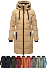 Marikoo Natsukoo Damen Winter Steppjacke lang