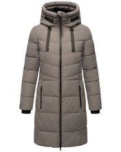 Marikoo Natsukoo Damen Winter Steppjacke lang