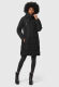 Marikoo Natsukoo Damen Winter Steppjacke lang Schwarz Größe M - Gr. 38