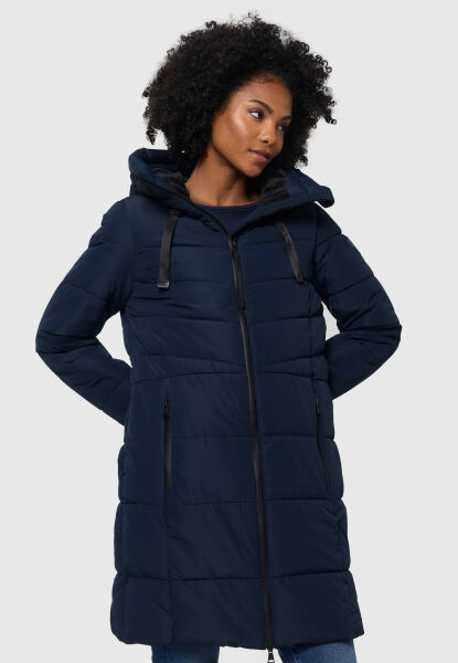 Marikoo Natsukoo XVI ladies winter quilted jacket Navy Größe XL - Gr. 42