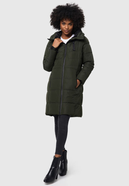 Marikoo Natsukoo XVI ladies winter quilted jacket Dark Olive Größe S - Gr. 36