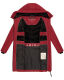 Marikoo Natsukoo XVI ladies winter quilted jacket Dark Red Größe XS - Gr. 34
