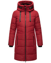 Marikoo Natsukoo XVI ladies winter quilted jacket Dark Red Größe S - Gr. 36