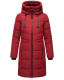 Marikoo Natsukoo Damen Winter Steppjacke lang Dark Red Größe S - Gr. 36