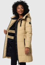 Marikoo Natsukoo XVI ladies winter quilted jacket Beige Größe M - Gr. 38