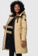 Marikoo Natsukoo XVI ladies winter quilted jacket Beige Größe M - Gr. 38