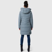Marikoo Natsukoo Damen Winter Steppjacke lang Powder Blue Größe L - Gr. 40